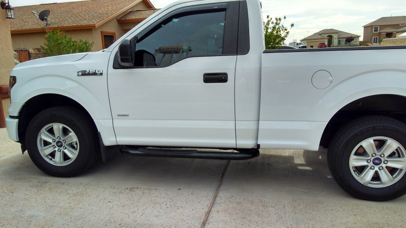 Illustration for article titled The F150 got some step bars.
